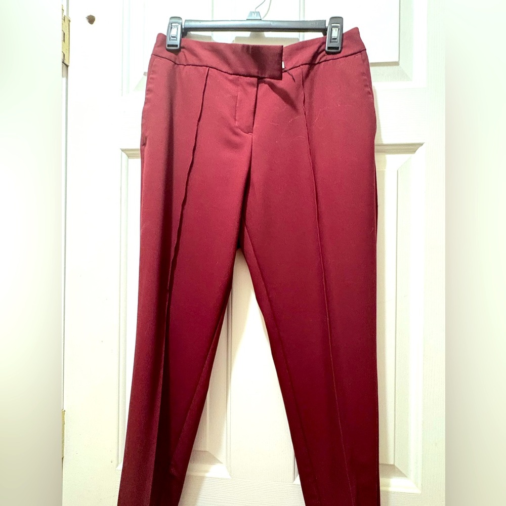 Worthington Rich Burgundy Women's Trousers